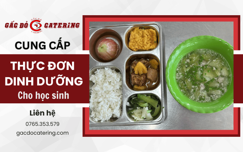 thực đơn dinh dưỡng cho học sinh